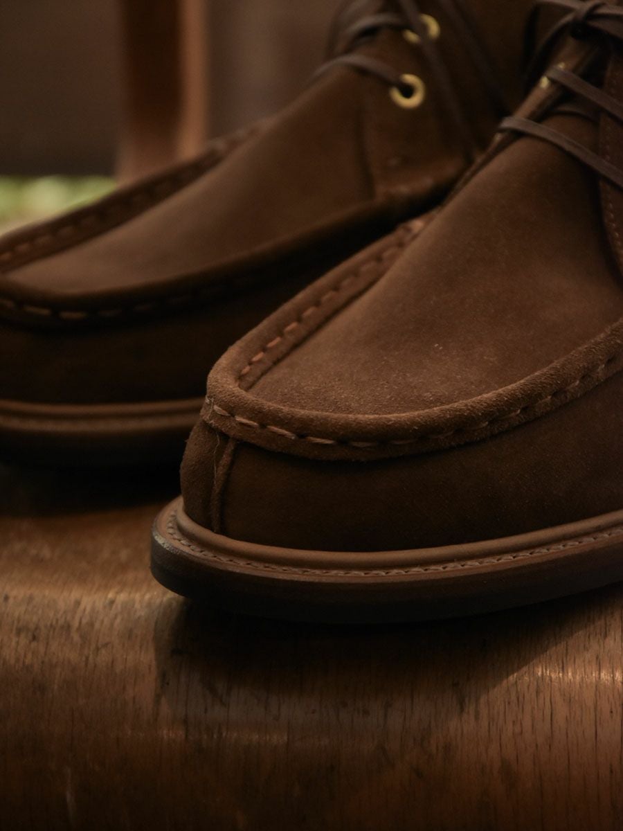 Hunt-Mocasin Calf Suede[BROWN] | 1LDK (ワンエルディーケー) 公式サイト