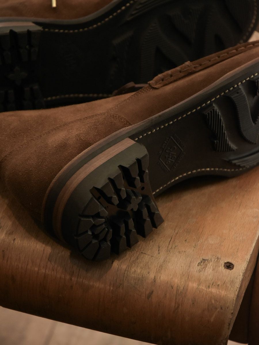 Hunt-Mocasin Calf Suede[BROWN] | 1LDK (ワンエルディーケー) 公式サイト