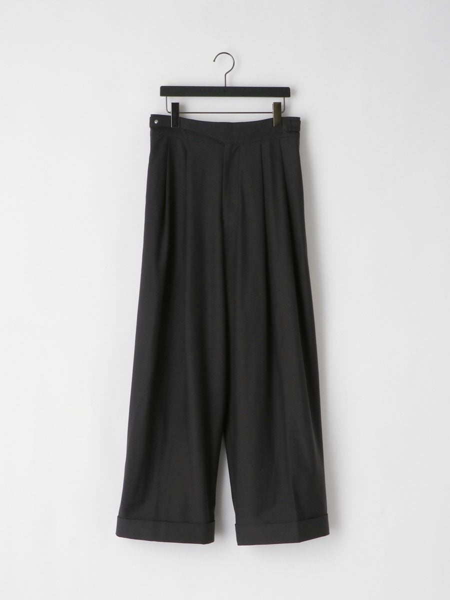 46G SOLARO Gurkha Pants[CHARCOAL BLACK] | 1LDK (ワンエルディーケー