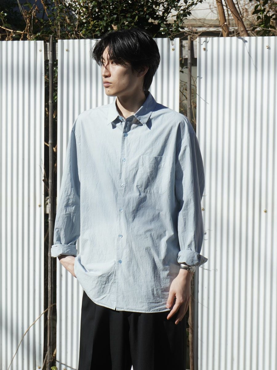 REGULAR COLLAR SHIRT[SKY BLUE] | 1LDK (ワンエルディーケー) 公式サイト