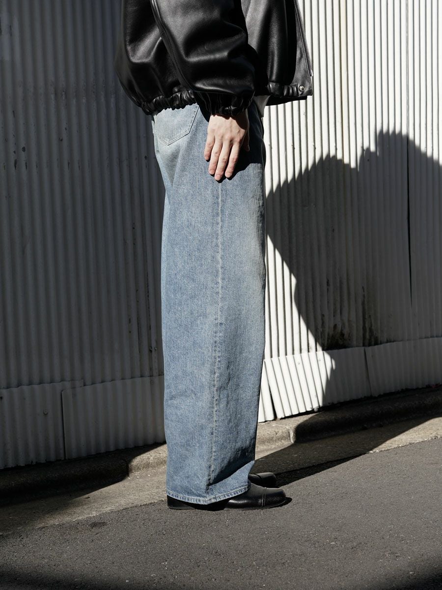 WIDE DENIM JEANS[INDIGO] | 1LDK (ワンエルディーケー) 公式サイト