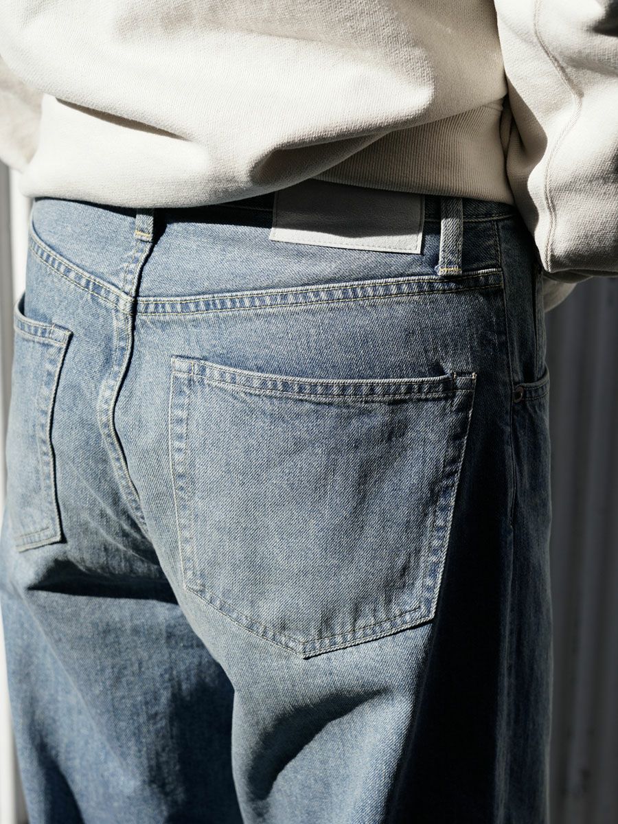 WIDE DENIM JEANS[INDIGO] | 1LDK (ワンエルディーケー) 公式サイト