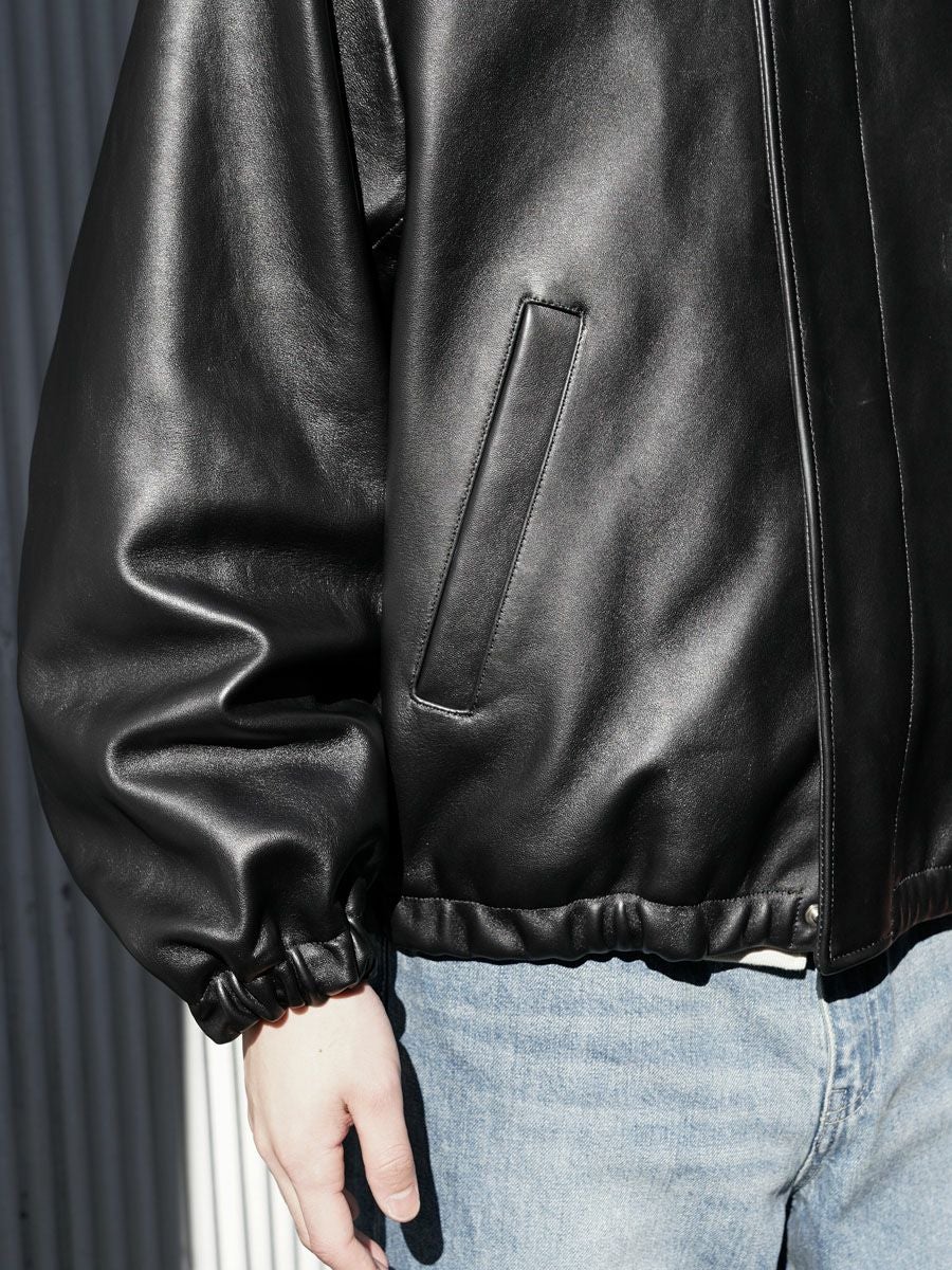 ジャケット・アウター SHEEP LEATHER ZIP SHORT JACKET SHEEP LEATHER ZIP SHORT JACKET | SSSTEIN