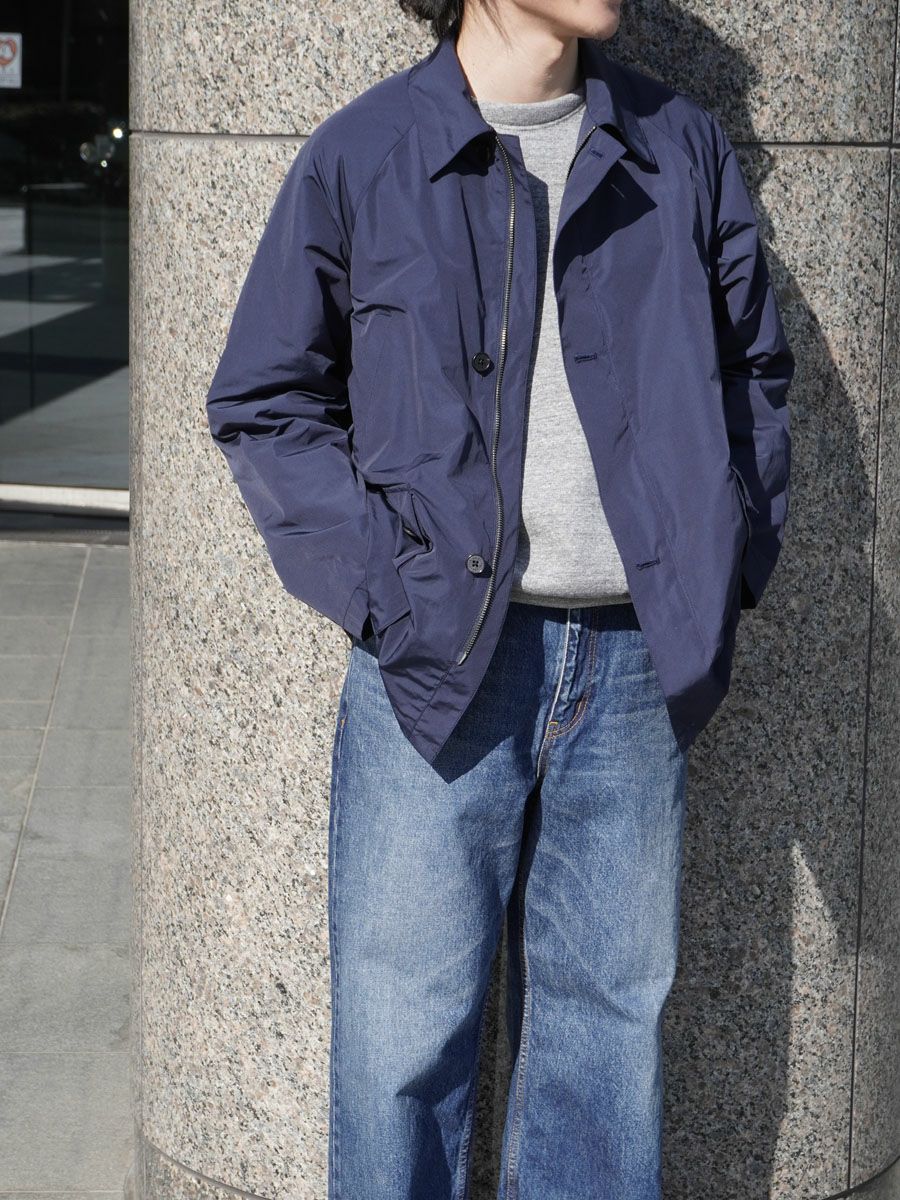 ジャケット・アウター OHOTORO Double Half Coat / navy / free MILITARY HALF COAT[NAVY] | 1LDK (ワンエルディーケー) 公式サイト