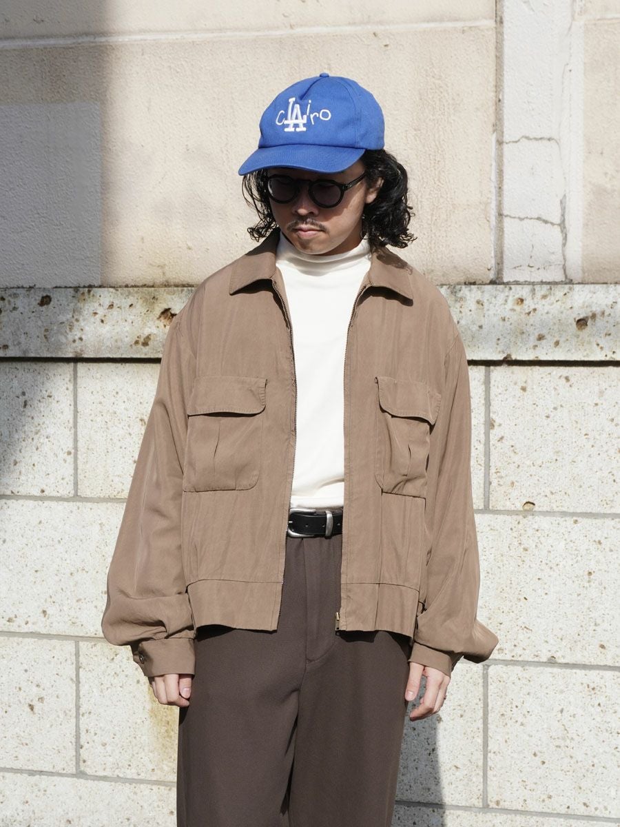 ジャケット・アウター maron Unlikely Gabardine Sports Jacket[Light Brown] | 1LDK (ワンエル