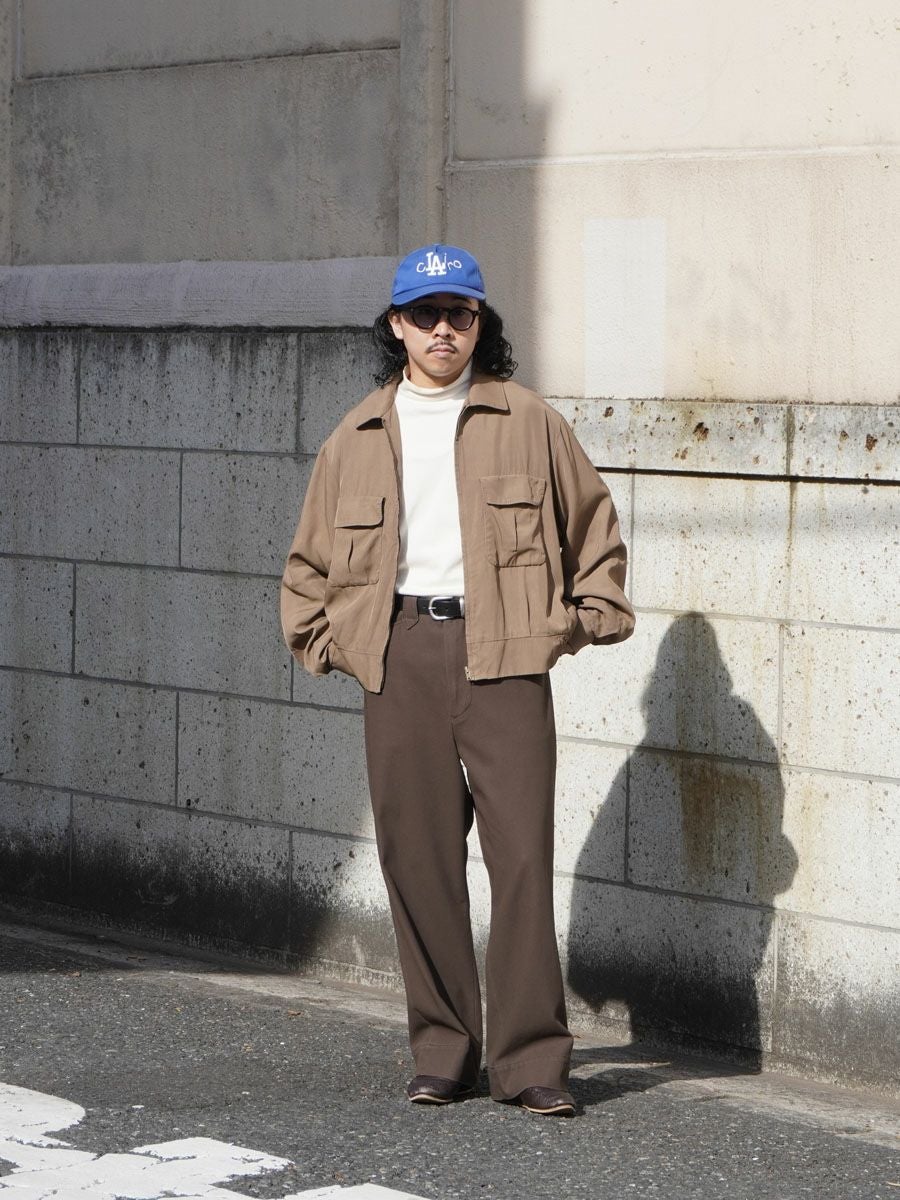 Unlikely Gabardine Sports Jacket[Light Brown] | 1LDK (ワンエル
