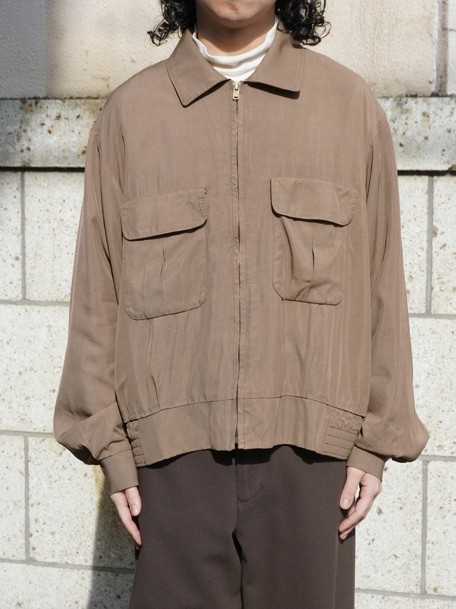 Unlikely Gabardine Sports Jacket[Light Brown] | 1LDK (ワンエル