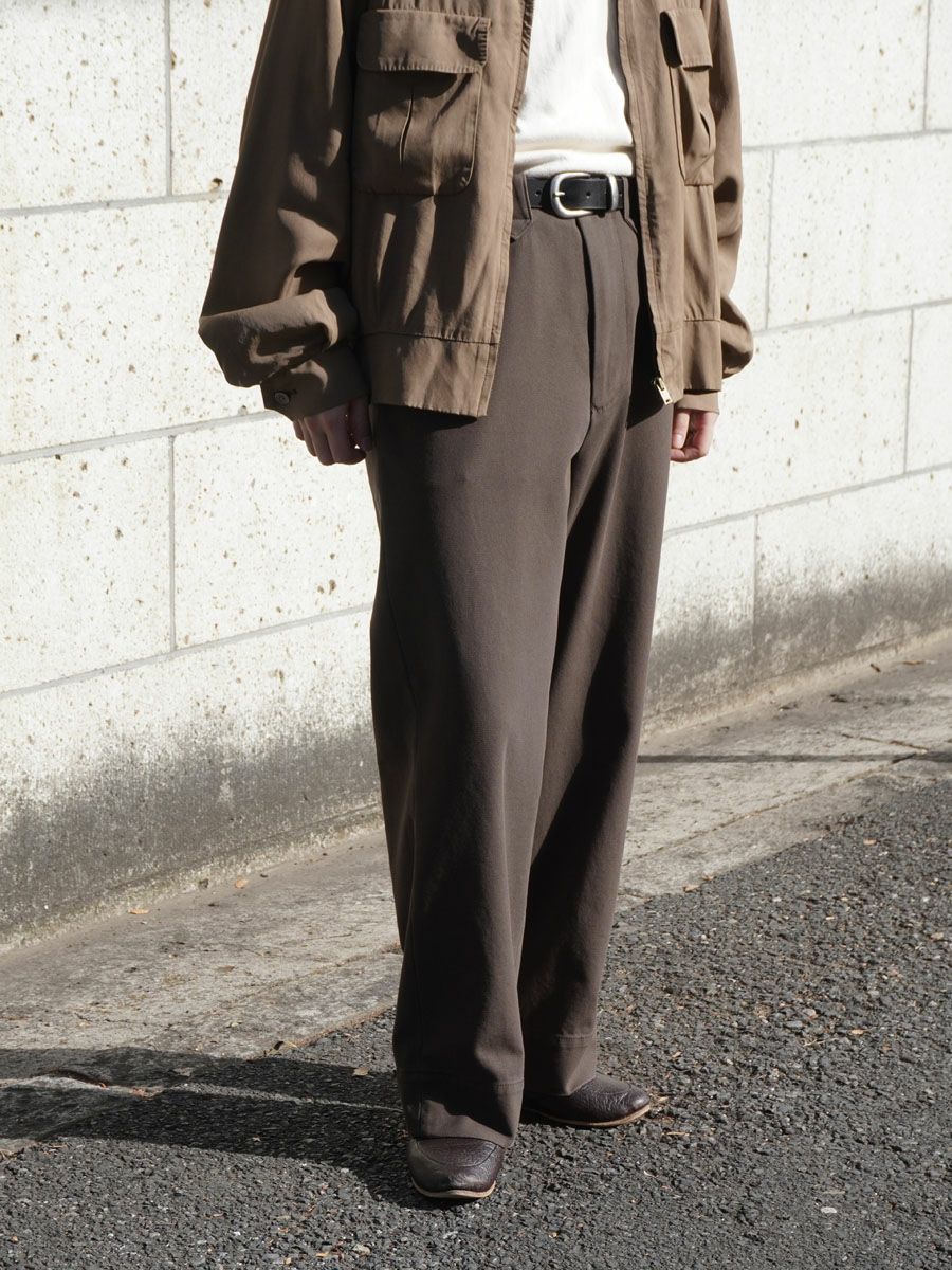 UNLIKELY cowboy trousers brown Mサイズ Unlikely Cowboy Trousers[Brown] | 1LDK (ワンエルディーケー) 公式サイト
