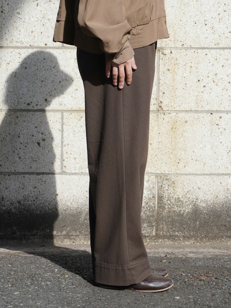 UNLIKELY cowboy trousers brown Mサイズ Unlikely Cowboy Trousers[Brown] | 1LDK (ワンエルディーケー) 公式サイト