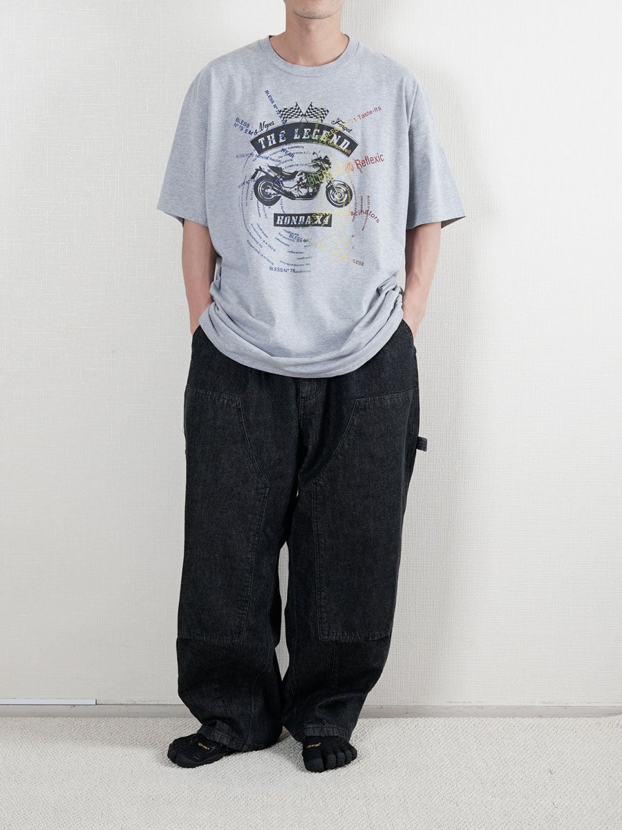 Double-Knee Balloon Painter Pants[BLACK] | 1LDK (ワンエルディー