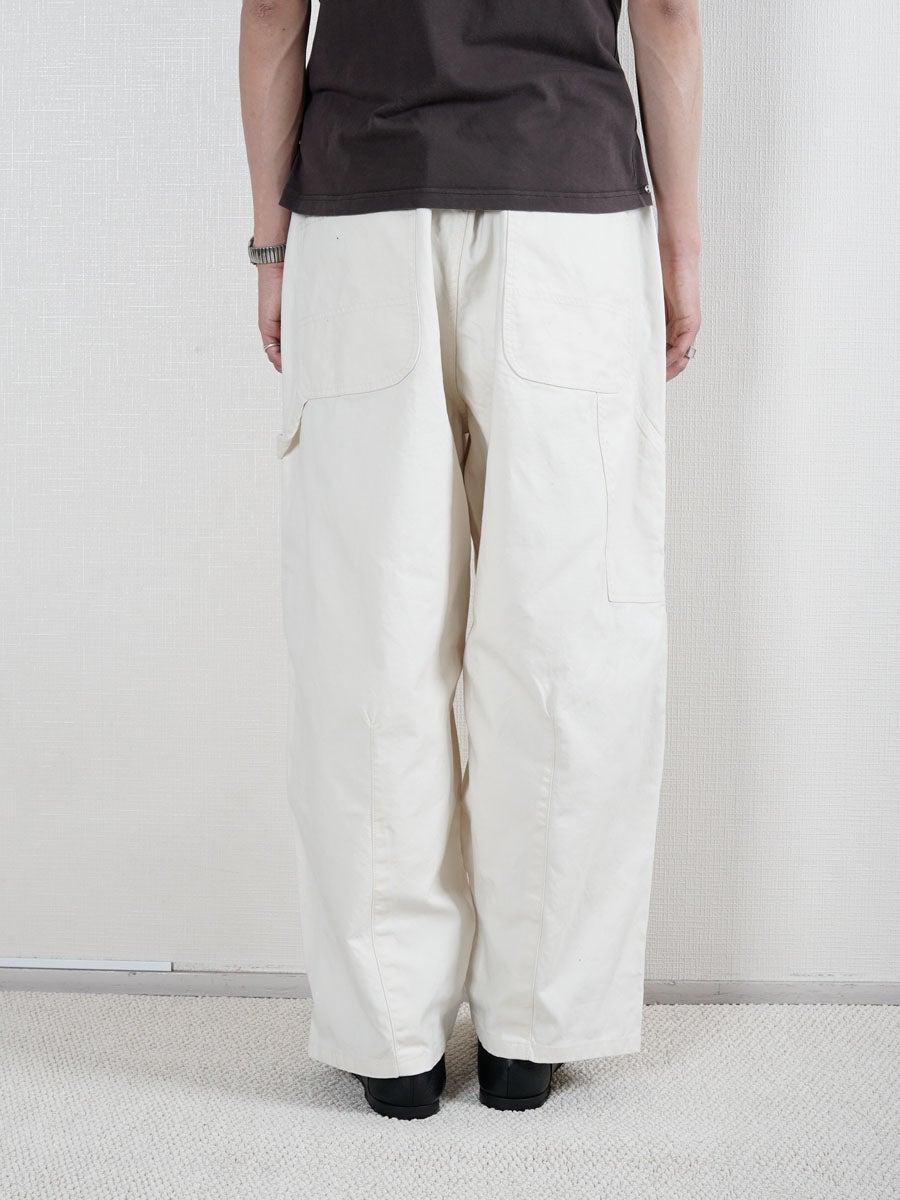 Double-Knee Balloon Painter Pants[OFF WHITE] | 1LDK (ワンエル