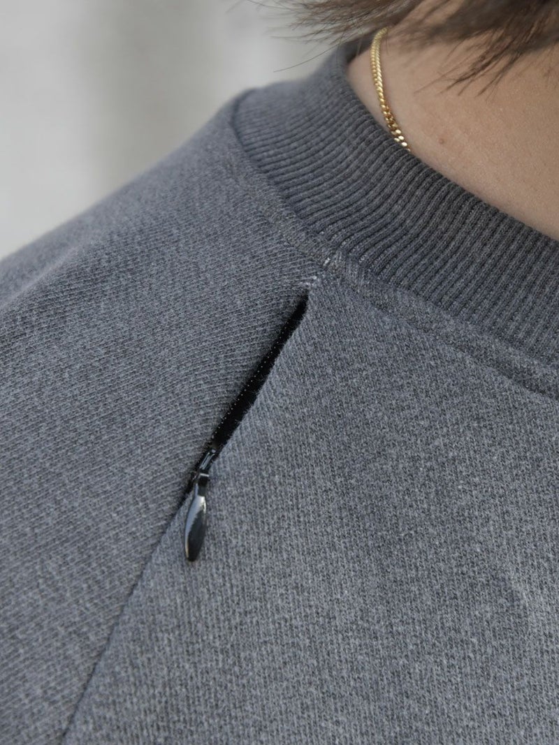 Ventilated Sweatshirt[BLACK] | 1LDK (ワンエルディーケー) 公式サイト