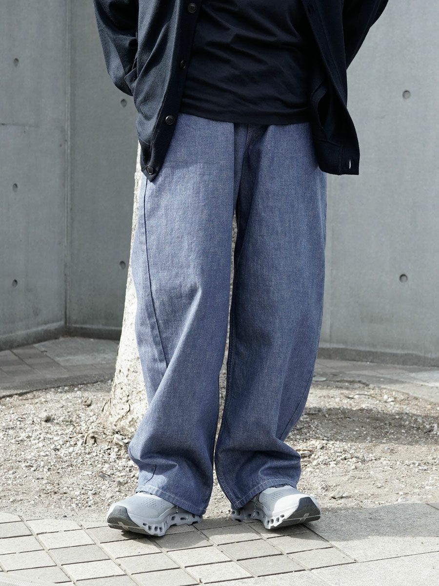 10.5oz BAGGY DENIM[BLUE] | 1LDK (ワンエルディーケー) 公式サイト