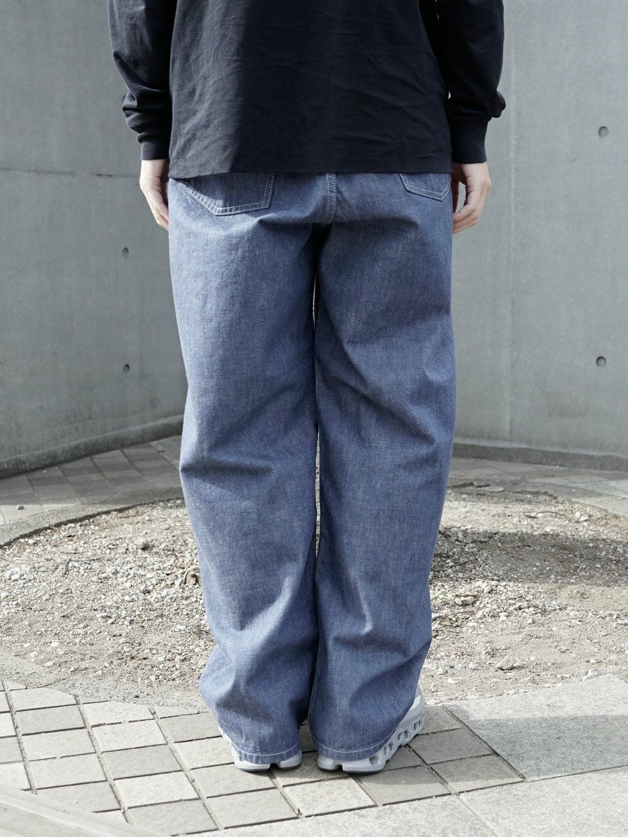 10.5oz BAGGY DENIM[BLUE] | 1LDK (ワンエルディーケー) 公式サイト