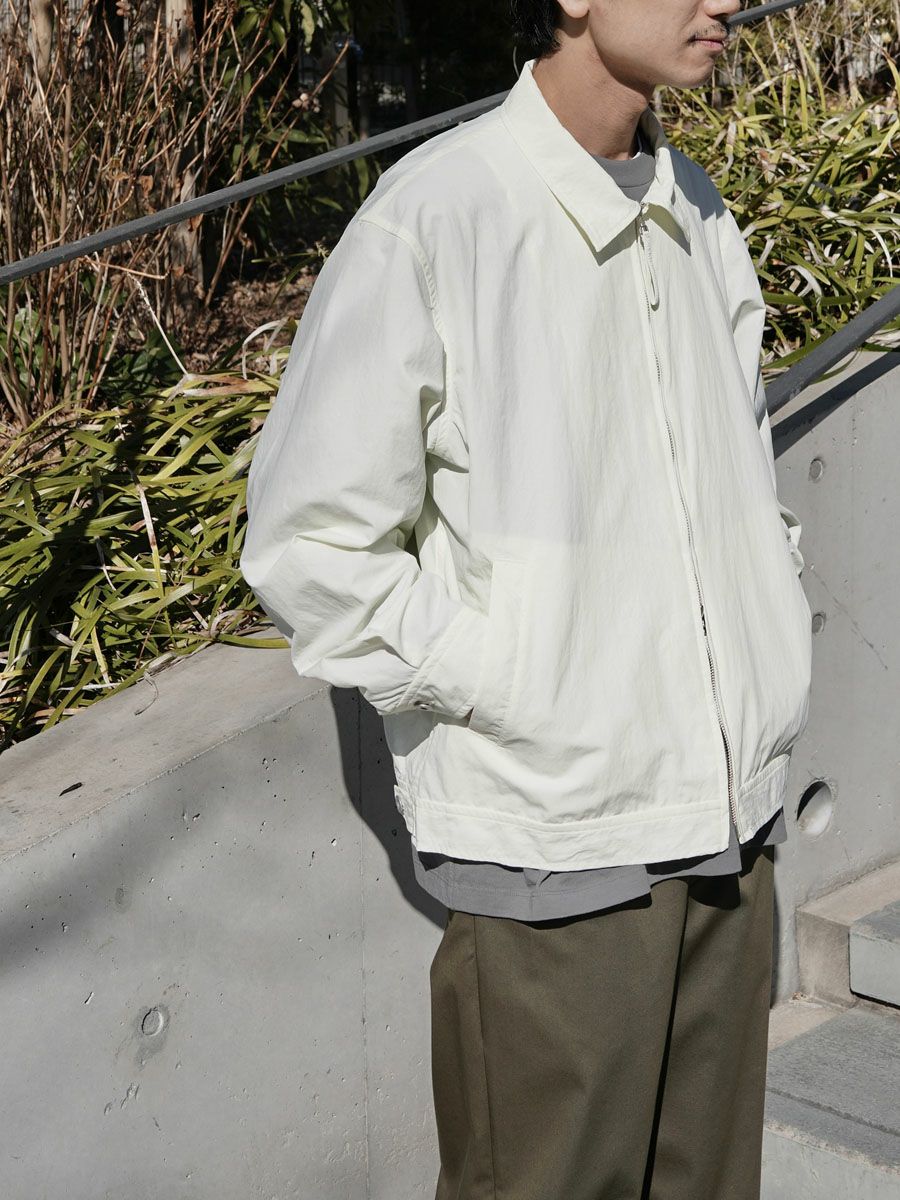 NYLON DRIZZLER JACKET[OFF WHITE] | 1LDK (ワンエルディーケー) 公式