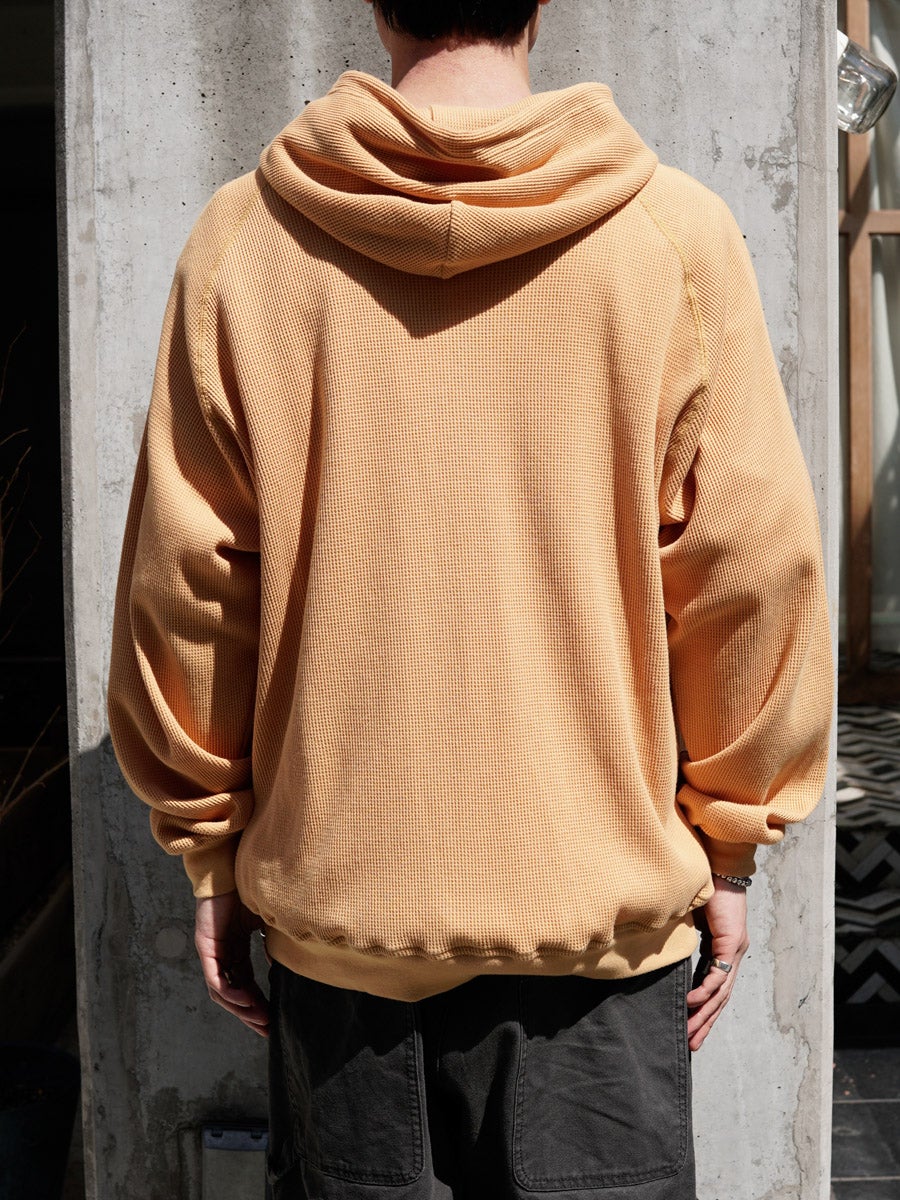 WAFFLE ZIP HOODIE[MUSTARD] | 1LDK (ワンエルディーケー) 公式サイト