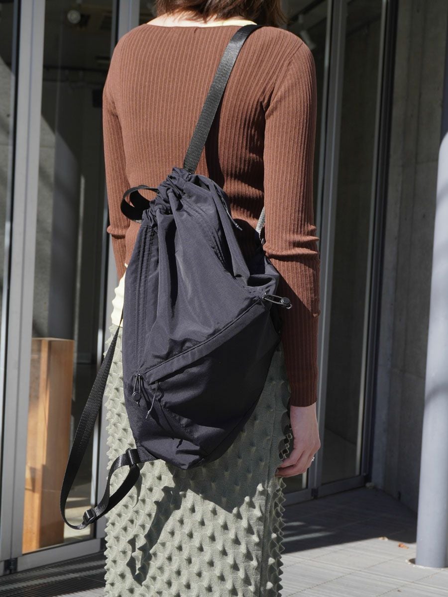 NYLON KNAPSACK[BLACK] | 1LDK (ワンエルディーケー) 公式サイト