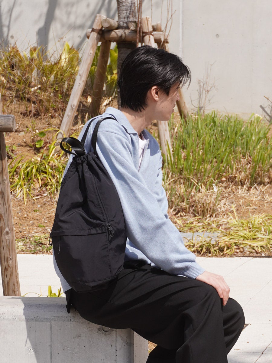 NYLON KNAPSACK[BLACK] | 1LDK (ワンエルディーケー) 公式サイト