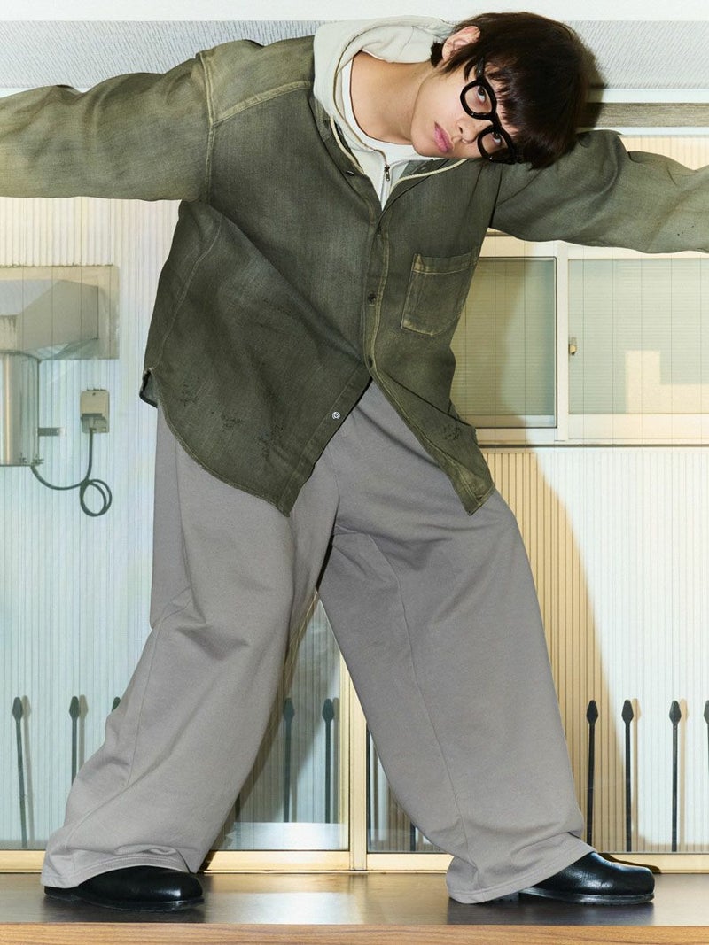 DENIM DRESS SHIRT EX[KHAKI] | 1LDK (ワンエルディーケー) 公式サイト