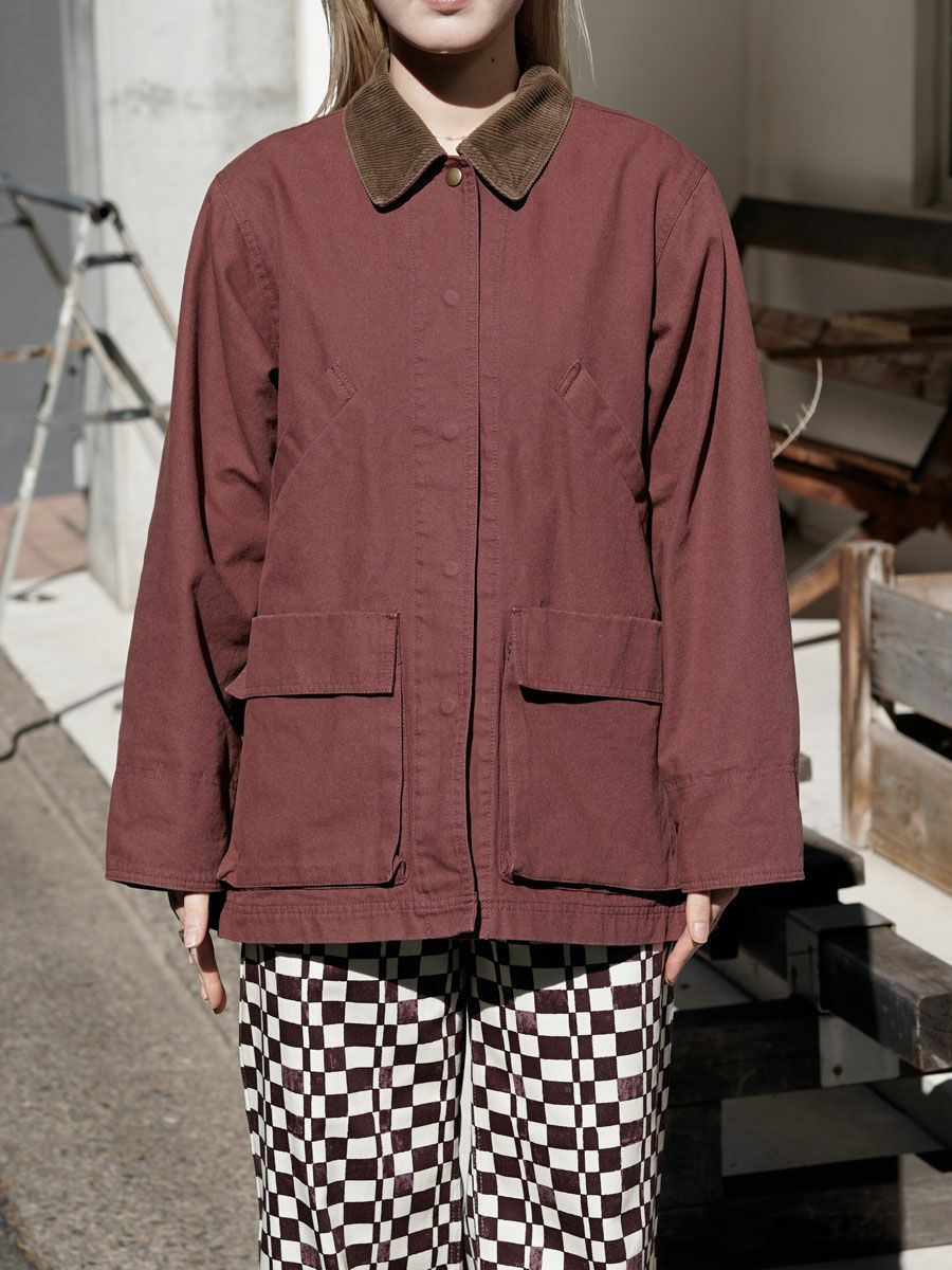 Duck Coverall[BURGUNDY] | 1LDK (ワンエルディーケー) 公式サイト