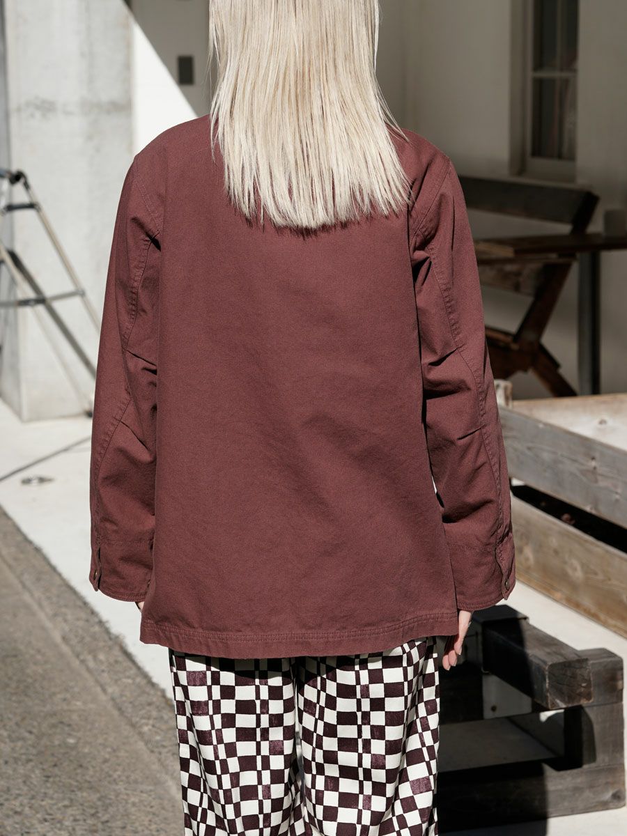 Duck Coverall[BURGUNDY] | 1LDK (ワンエルディーケー) 公式サイト