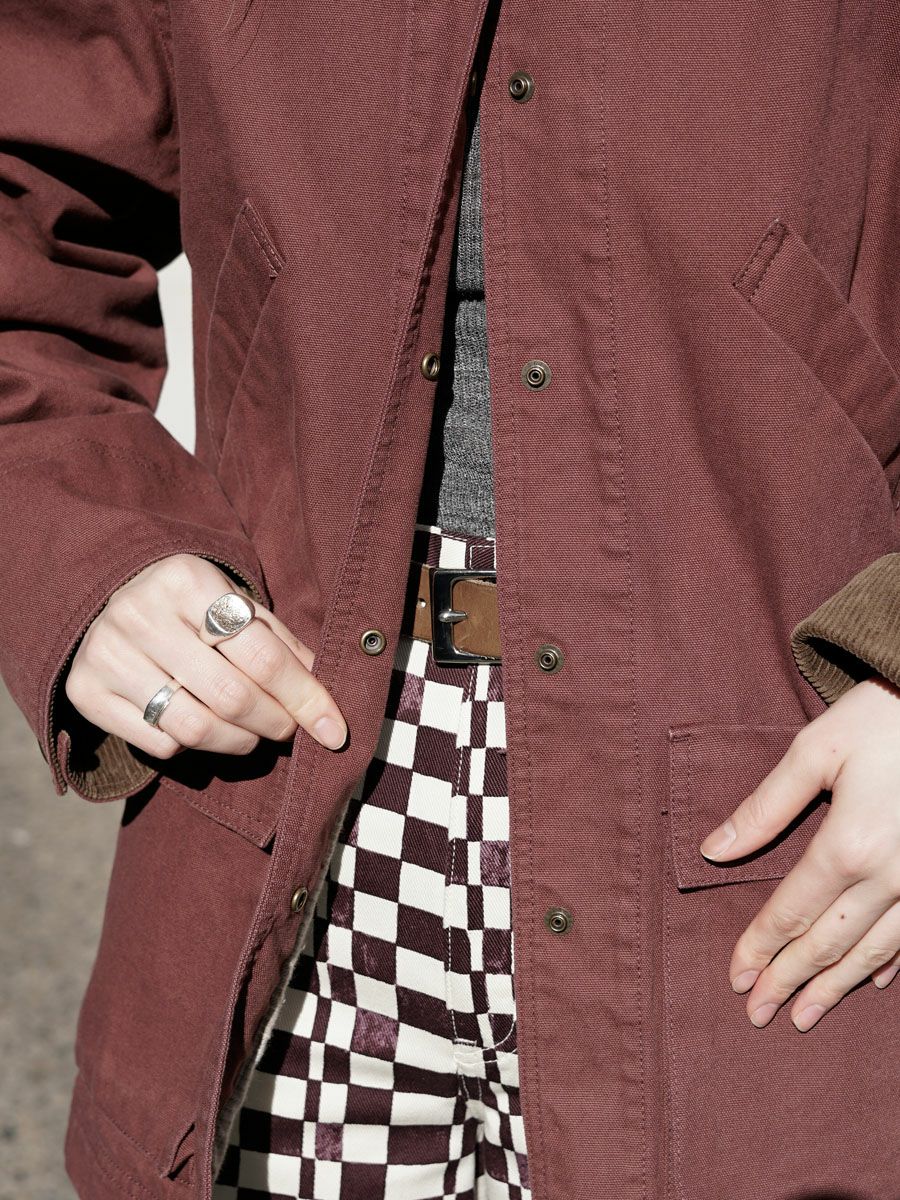 Duck Coverall[BURGUNDY] | 1LDK (ワンエルディーケー) 公式サイト