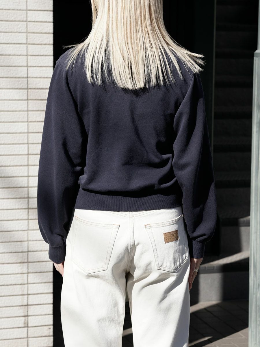 Athleisure Half-Zip Collared Pullover[NAVY] | 1LDK (ワンエルディー