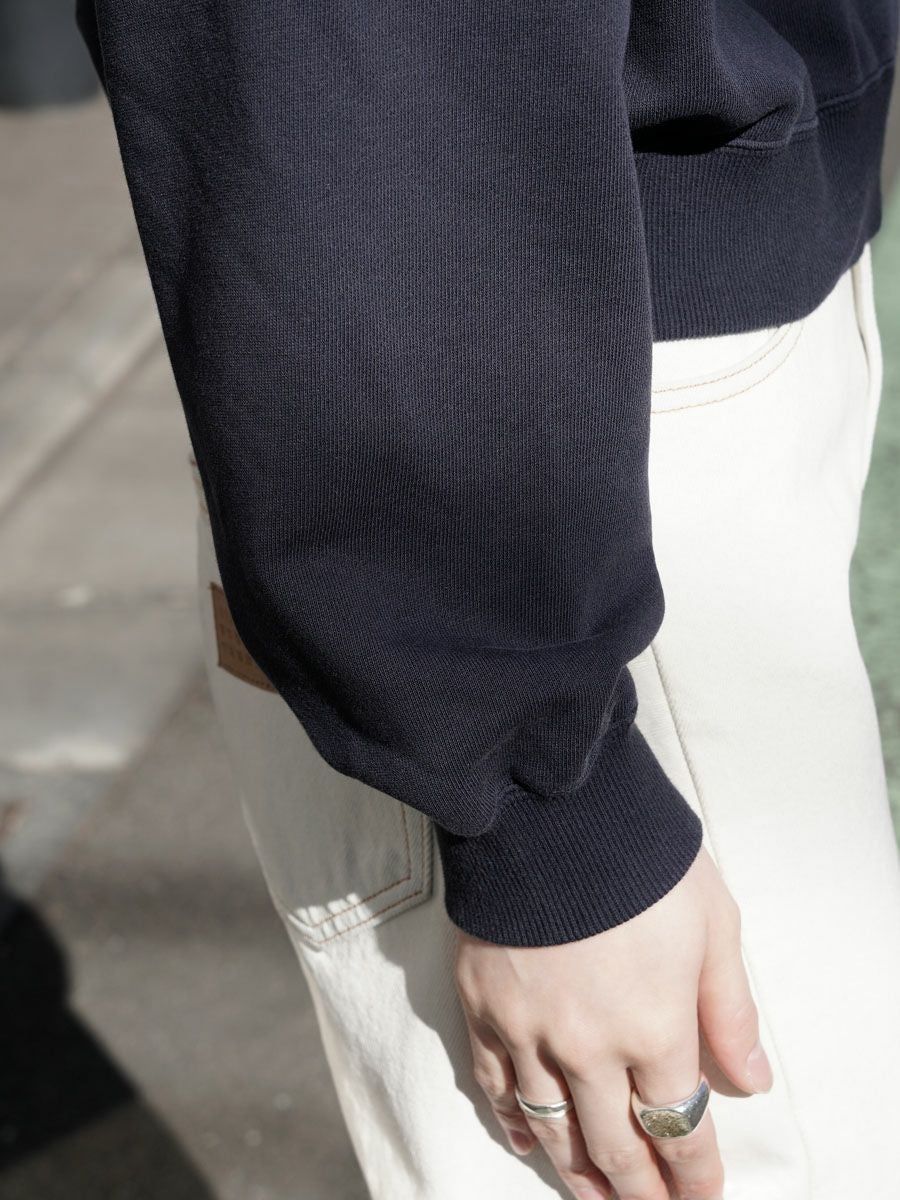 Athleisure Half-Zip Collared Pullover[NAVY] | 1LDK (ワンエルディー