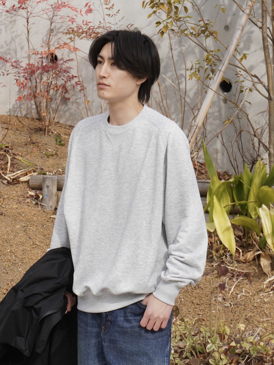 ダイワピア39 TECH SWEAT CREW FREEDOM SLEEVE M TECH SWEAT CREW FREEDOM SLEEVE[HEATHER GRAY] | 1LDK (ワンエル