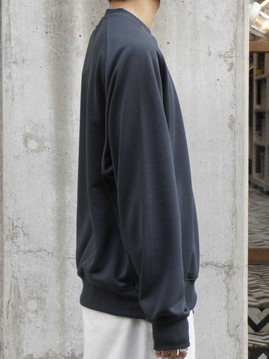 TECH SWEAT CREW FREEDOM SLEEVE[INK BLACK] | 1LDK (ワンエルディー