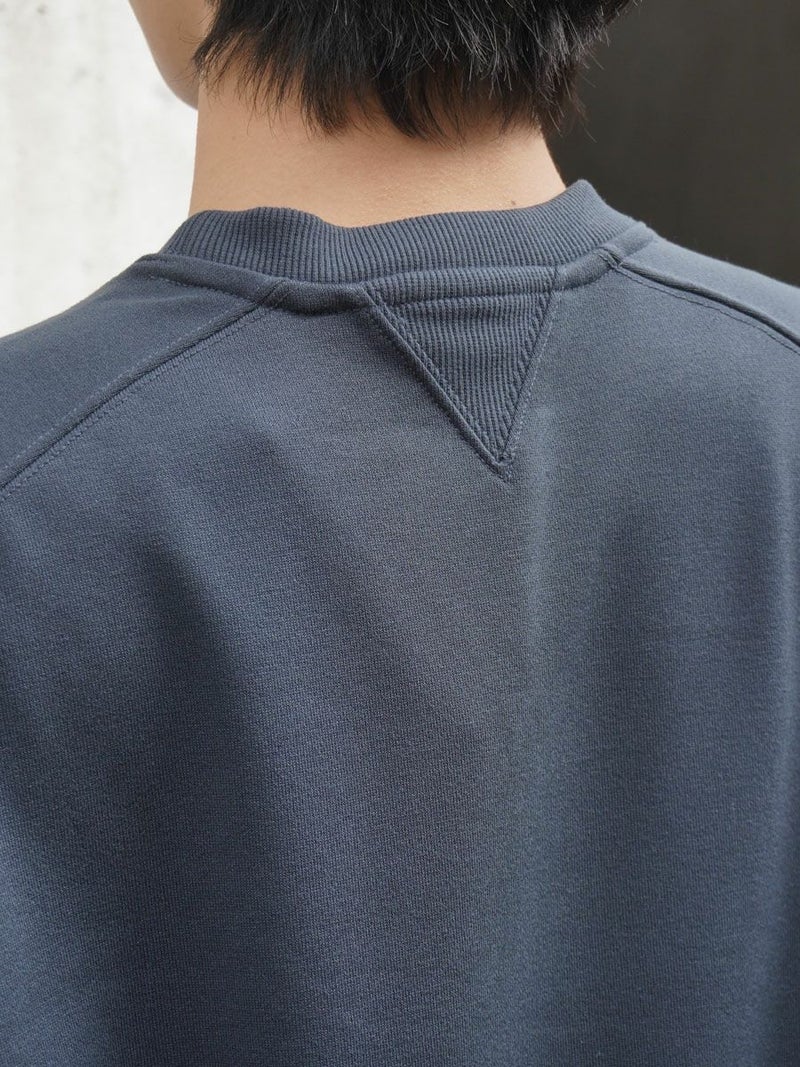 TECH SWEAT CREW FREEDOM SLEEVE[INK BLACK] | 1LDK (ワンエルディー 