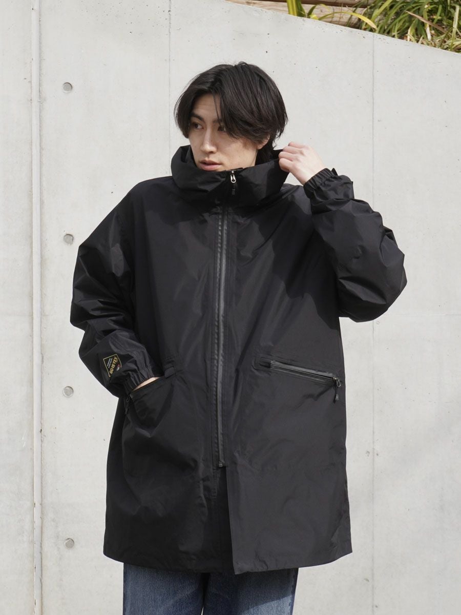 アウター GORE-TEX TECH 2WAY CADET PARKA[BLACK] | 1LDK (ワンエルディーケー