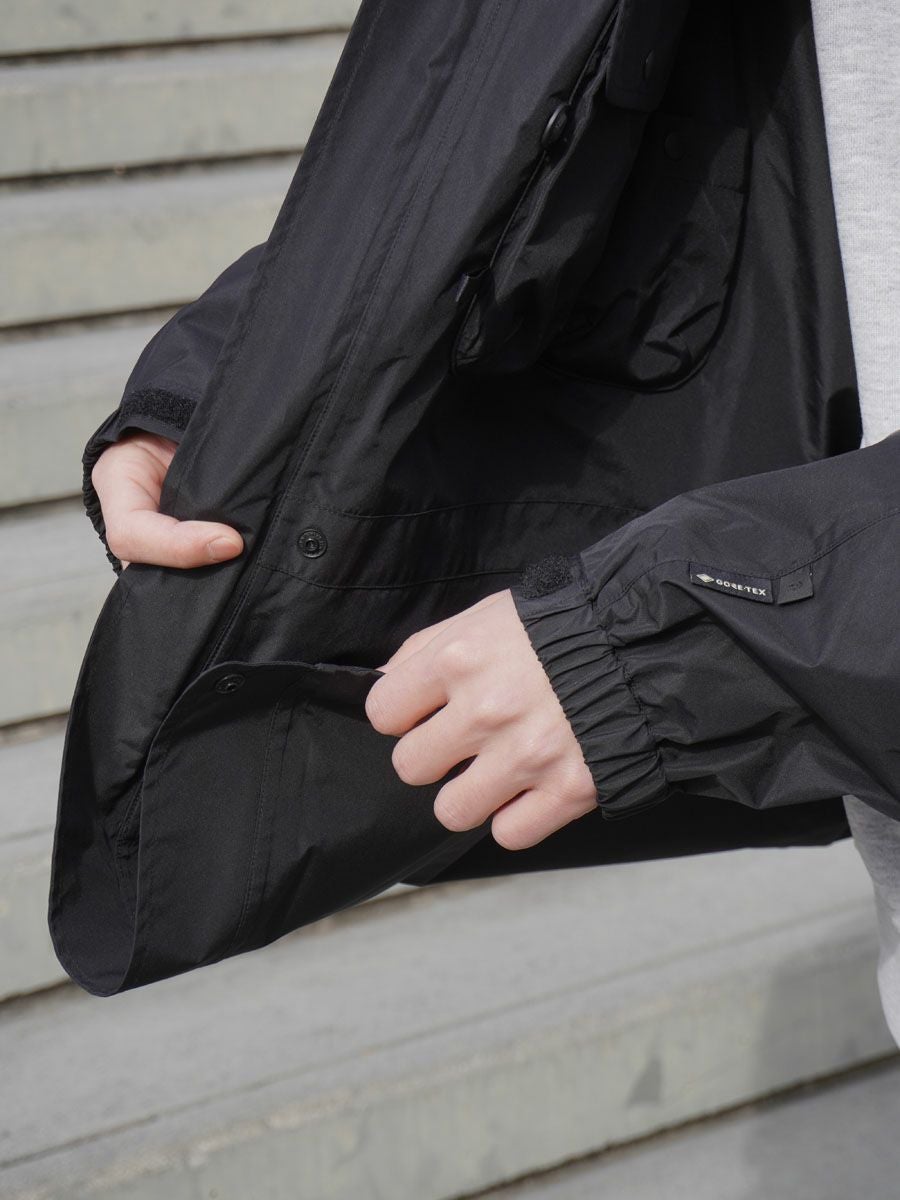 GORE-TEX TECH 2WAY CADET PARKA[BLACK] | 1LDK (ワンエルディーケー