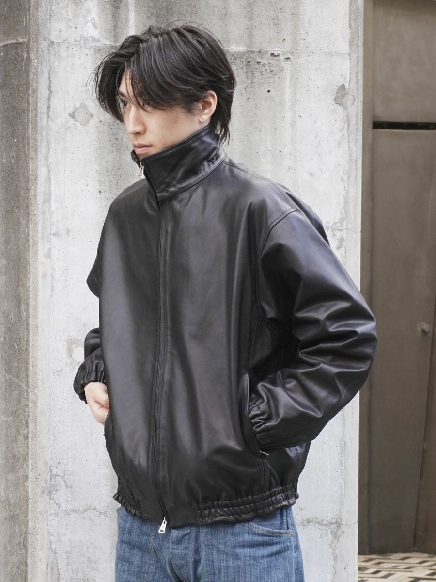 YOKE　Carf Leather Truck Jacket ブラック　サイズ2 予約】Carf Leather Truck Jacket | YOKE(ヨーク) / アウター レザー
