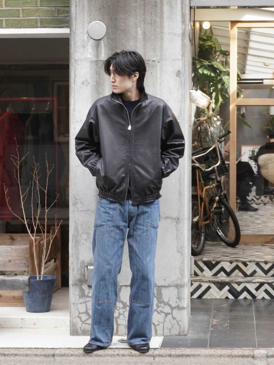 Carf Leather Truck Jacket[BLACK] | 1LDK (ワンエルディーケー) 公式