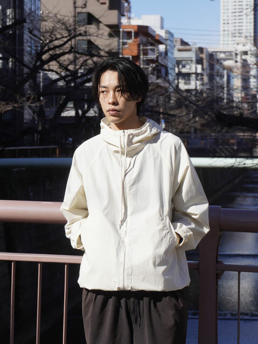 COTTON NYLON MOUNTAIN PARKA[IVORY] | 1LDK (ワンエルディーケー