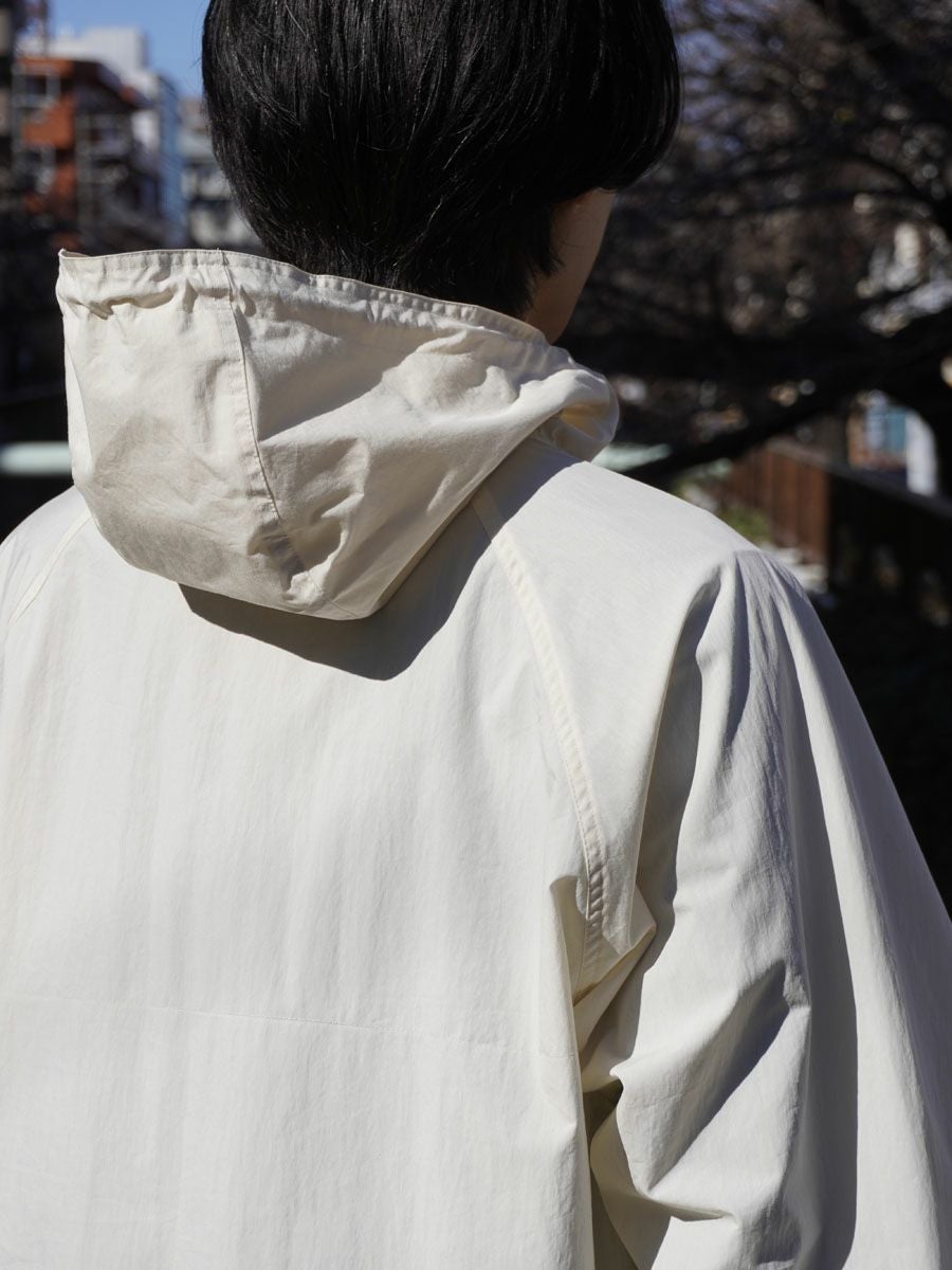 アウター　ホワイト COTTON NYLON MOUNTAIN PARKA[IVORY] | 1LDK (ワンエルディーケー
