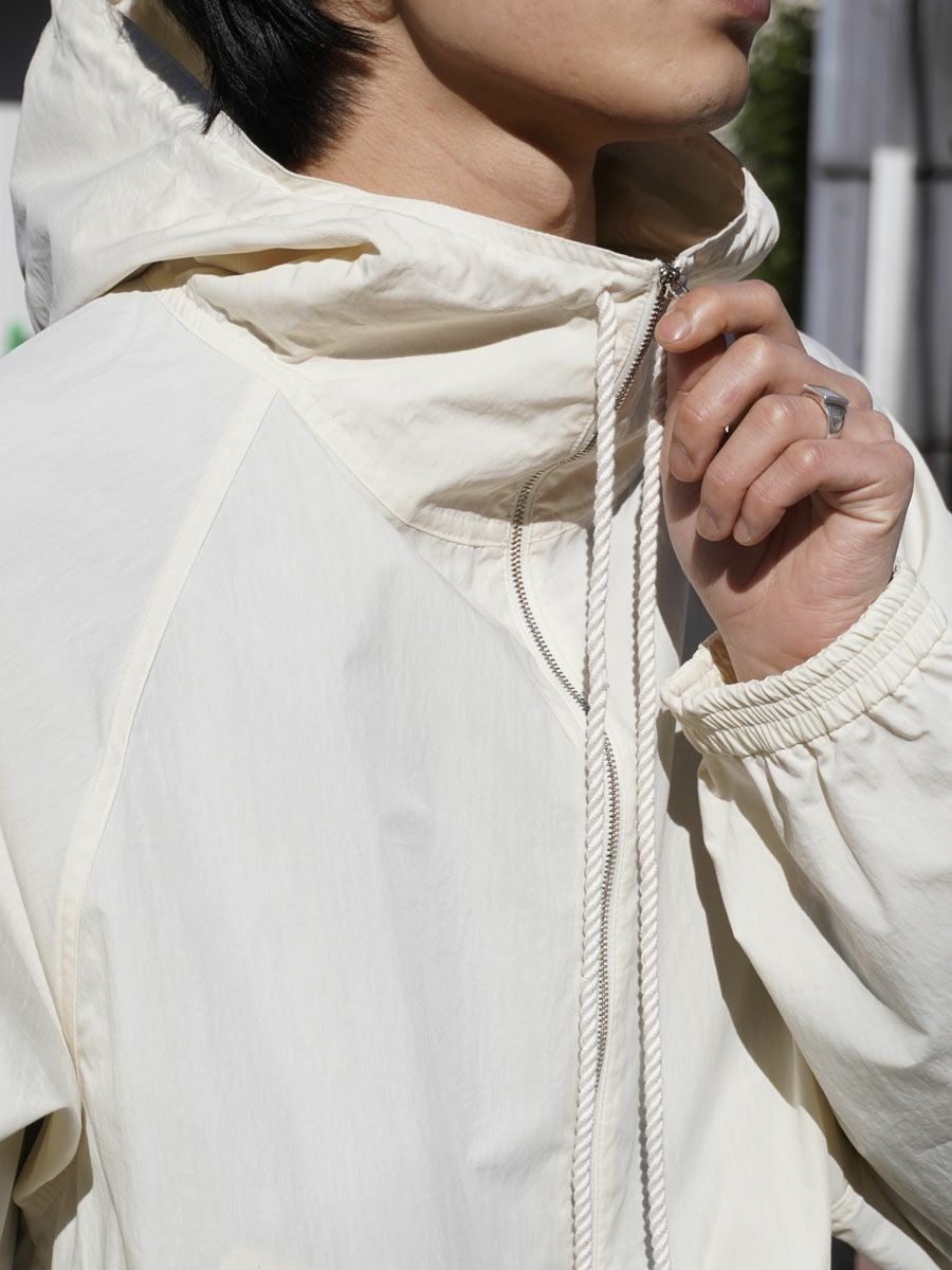 COTTON NYLON MOUNTAIN PARKA[IVORY] | 1LDK (ワンエルディーケー