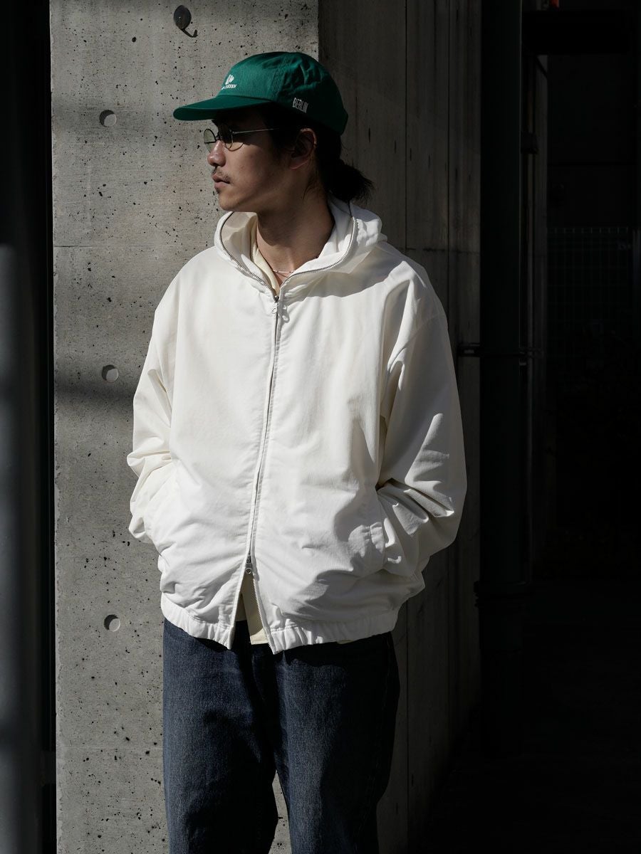 36G Nylon Hoodie[WHITE DYE] | 1LDK (ワンエルディーケー) 公式サイト