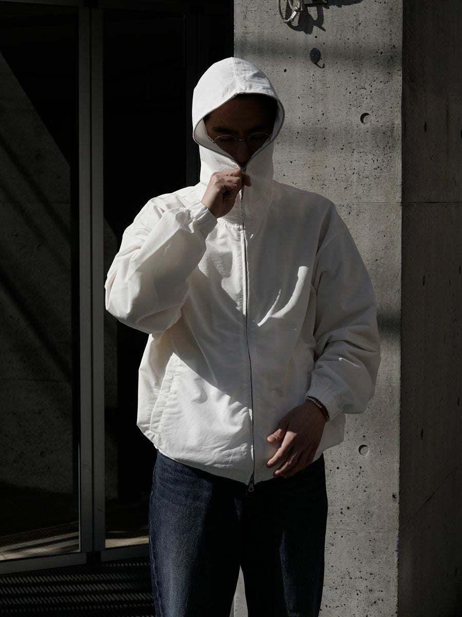 36G Nylon Hoodie[WHITE DYE] | 1LDK (ワンエルディーケー) 公式サイト