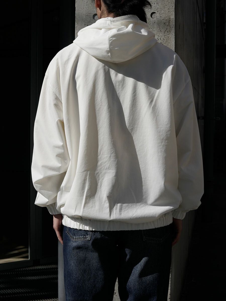 36G Nylon Hoodie[WHITE DYE] | 1LDK (ワンエルディーケー) 公式サイト
