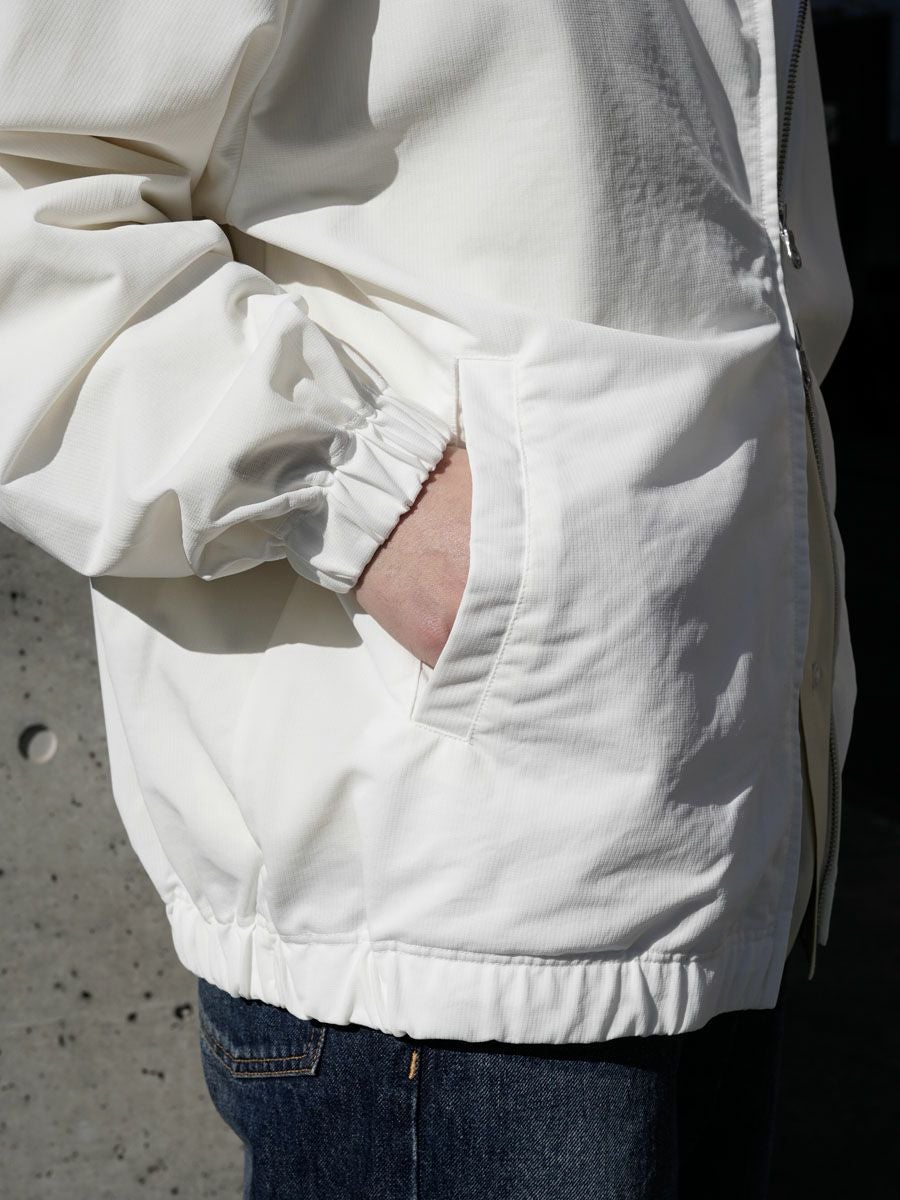 36G Nylon Hoodie[WHITE DYE] | 1LDK (ワンエルディーケー) 公式サイト