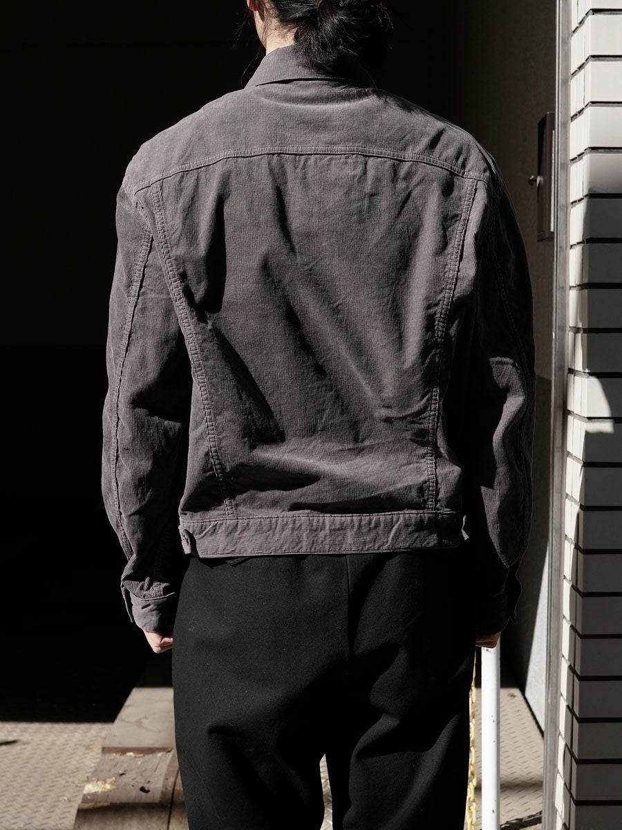 Cotton Corduroy T-3 Jacket[GREY] | 1LDK (ワンエルディーケー) 公式