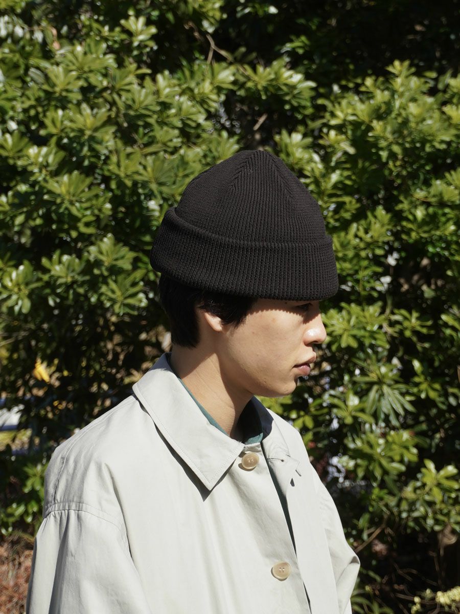 KNIT BIG WATCH CAP[BLACK] | 1LDK (ワンエルディーケー) 公式サイト