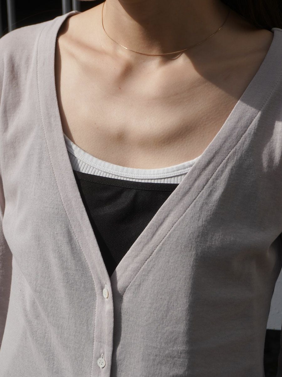 V-Neck Cardigan[GREIGE] | 1LDK (ワンエルディーケー) 公式サイト