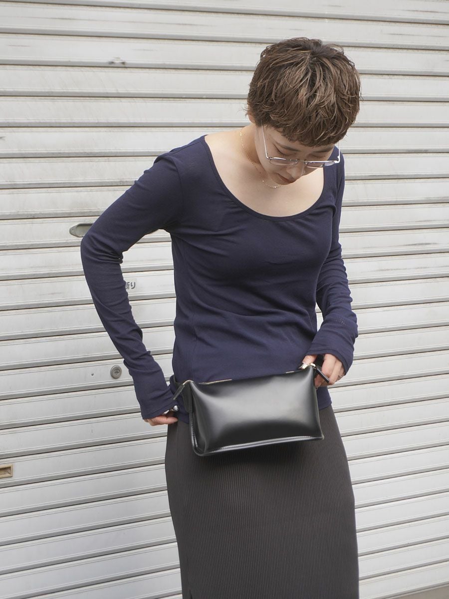 U-Neck Top[NAVY] | 1LDK (ワンエルディーケー) 公式サイト