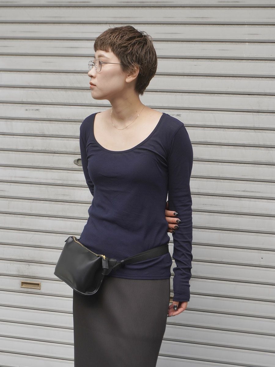 U-Neck Top[NAVY] | 1LDK (ワンエルディーケー) 公式サイト