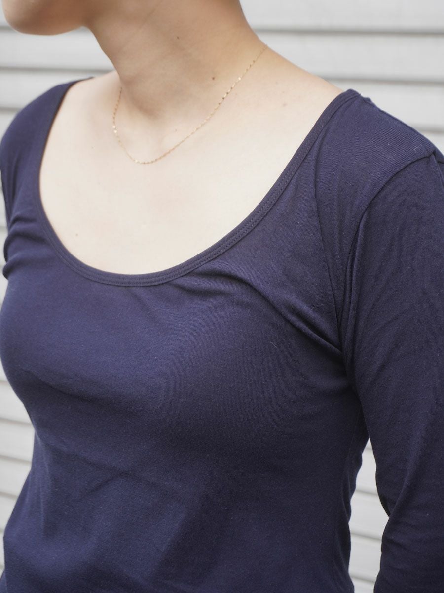 U-Neck Top[NAVY] | 1LDK (ワンエルディーケー) 公式サイト