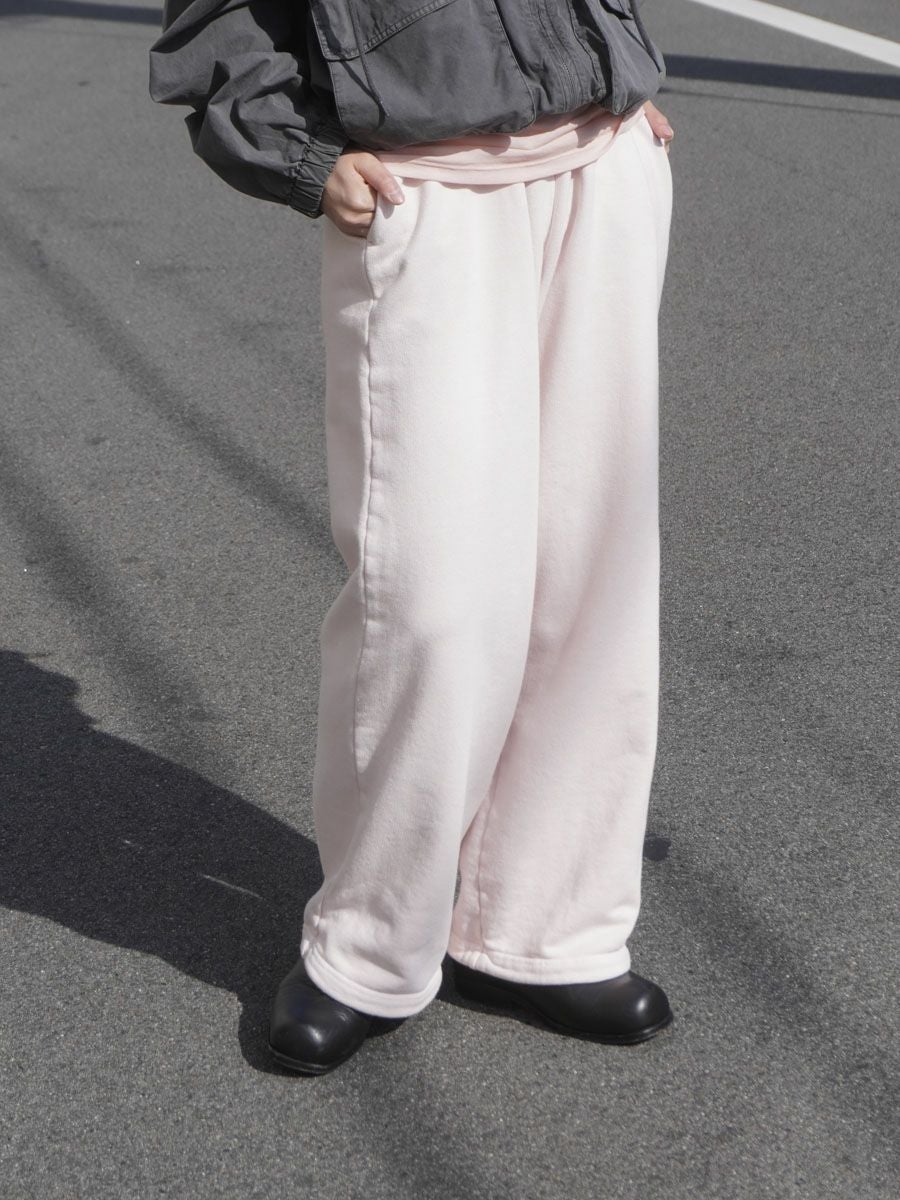 まある❁.* GARMENT DYE SWEAT PANTS[PINK] | 1LDK (ワンエルディーケー) 公式サイト