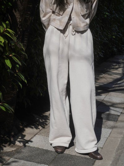 GARMENT DYE SWEAT PANTS[SUMI] | 1LDK (ワンエルディーケー) 公式サイト